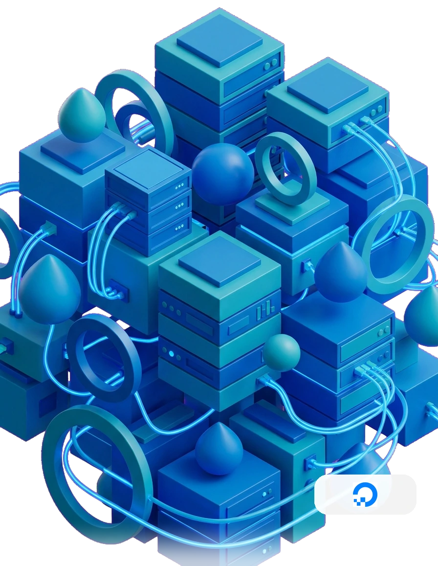 Infraestructura en DigitalOcean.