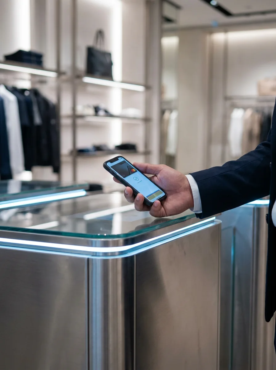 Checkout contactless en tienda retail